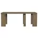 Flex Sandbar Oak Extendable Adjustable Dining Table