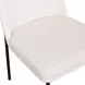 Sydney Cream Upholstered Dining Chair Set of 2