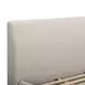 Rayne Cream King Upholstered Panel Bed