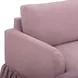 Gertrude Mauve Performance Fabric 90" Sofa