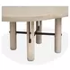 Sunset Cove Sanibel Brown 74" Extendable Oval Dining Table