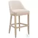 Calmo Beige Bar Stool