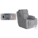 Challenger Glam Squad Oyster Power Headrest Wall Hugger Big Mans Recliner