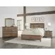Cool Farmhouse Natural Worm King Panel Bed