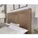 Cool Farmhouse Natural Worm King Panel Bed