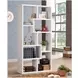 800136 White Bookcase