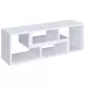 Velma White Convertible TV Console