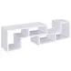 Velma White Convertible TV Console