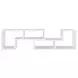 Velma White Convertible TV Console