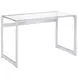 Hartford Chrome Writing Desk