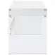 Dobrev Gloss White Computer Desk