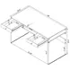 Dobrev Gloss White Computer Desk
