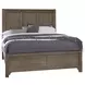 Cool Farmhouse Natural worm Gray King Panel Bed