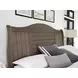 Cool Farmhouse Natural Gray King Sleigh Bed