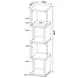 Baxter Black And Chrome Bookcase