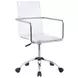 Amaturo Clear Acrylic Adjustable Office Chair