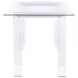Amaturo Clear Acrylic Writing Desk
