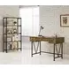 Analiese Antique Nutmeg and Black Writing Desk