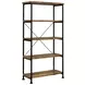 Analiese Antique Nutmeg and Black Bookcase