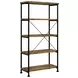 Analiese Antique Nutmeg and Black Bookcase