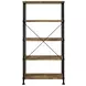Analiese Antique Nutmeg and Black Bookcase