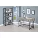 Analiese Gray Driftwood and Black 30" Bookcase