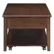 Malachi Walnut Rectangular Lift Top Cocktail Table
