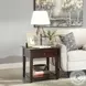 Malachi Walnut Square End Table