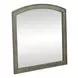 Avalon Burnished Beige Arched Dresser Mirror
