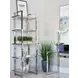 Hartford Chrome Bookcase