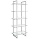 Hartford Chrome Bookcase