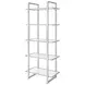 Hartford Chrome Bookcase