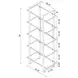 Hartford Chrome Bookcase