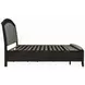 Avalon Coffee Bean and Oatmeal Upholstered Storage Panel Bedroom Set