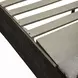 Avalon Coffee Bean and Oatmeal Queen Upholstered Storage Panel Bed with Nailhead Trim