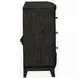 Avalon Coffee Bean and Oatmeal Upholstered Storage Panel Bedroom Set