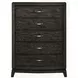 Avalon Coffee Bean 5 Drawer Chest