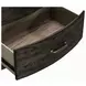 Avalon Coffee Bean 2 Drawer Nightstand with USB Charging
