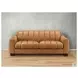 Baylor Cinnamon Leather 84" Sofa