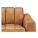 Baylor Cinnamon Leather 84" Sofa
