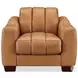 Baylor Cinnamon Leather Living Room Set