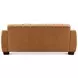 Baylor Cinnamon Leather 84" Sofa