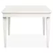 Willowbrook Egg Shell White 88" Extendable Rectangular Dining Table