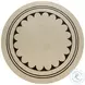 Stoneham Honed White Agate And Black Center Table