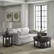 Weston Peppercorn Round Lift Top Occasional Table Set
