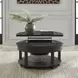 Weston Peppercorn Round Lift Top Occasional Table Set