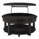 Weston Peppercorn Round Lift Top Occasional Table Set