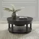 Weston Peppercorn Round Lift Top Occasional Table Set