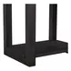 Weston Peppercorn Rectangular Chairside Table