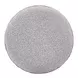 Weston Knubby Taupe Upholstered Swivel Console Stool